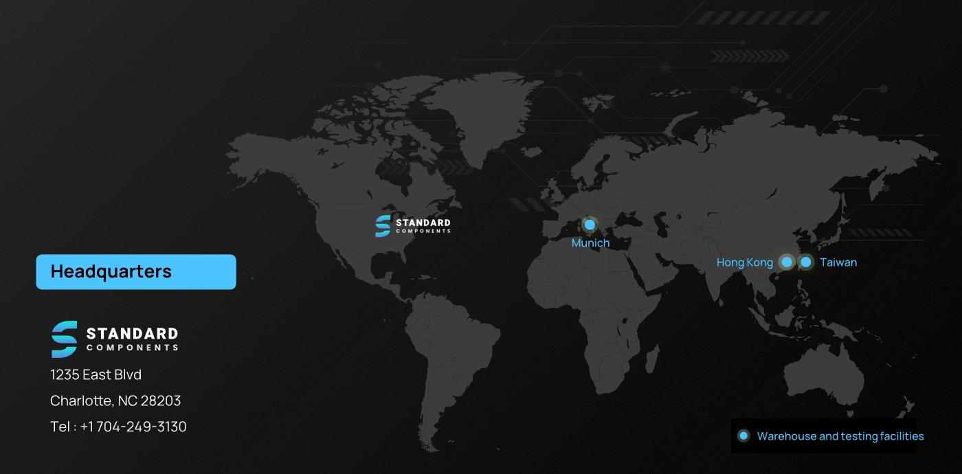 Standard components location Standard Components Location